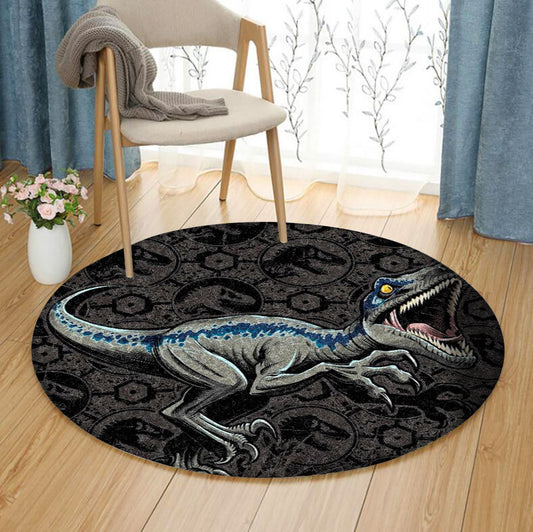 Dinosaur HM230811TM Round Area Rug