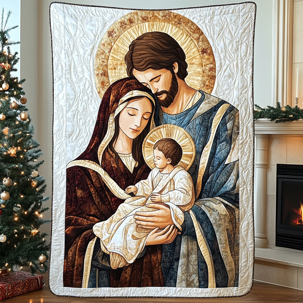 Divine Mercy Quilted Blanket NCU0TL1543