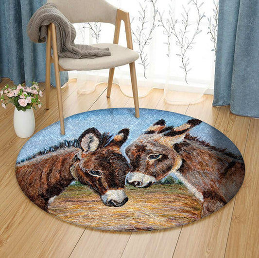 Donkey TN2511028TM Round Area Rug