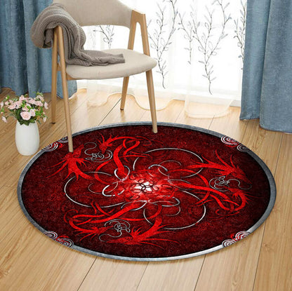 Dragon BL240811C Round Area Rug