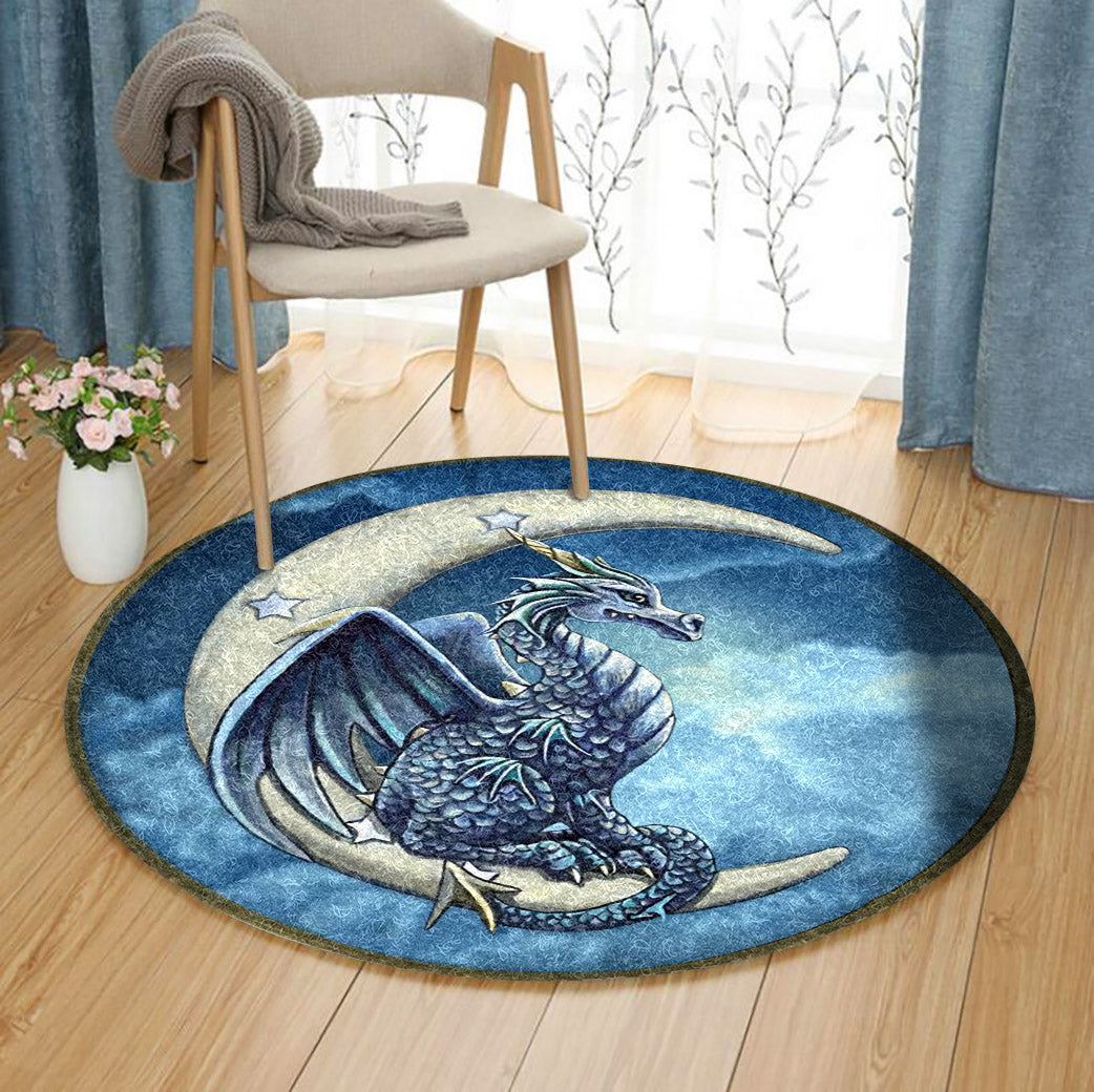 Dragon BL270810RR Round Area Rug