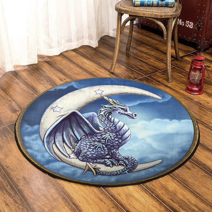 Dragon BL270810RR Round Area Rug