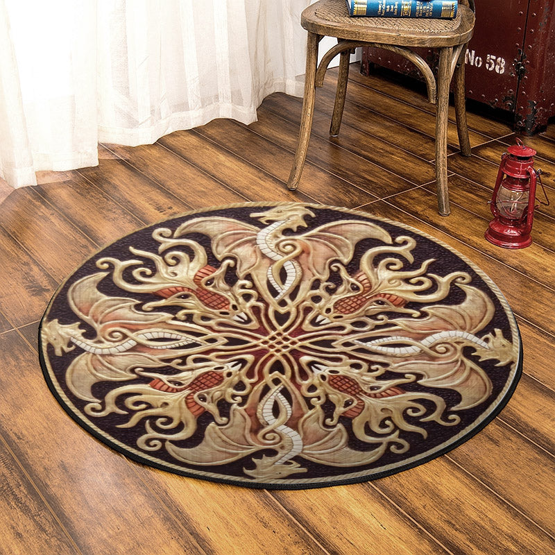 Dragon CL070808MDC Round Area Rug