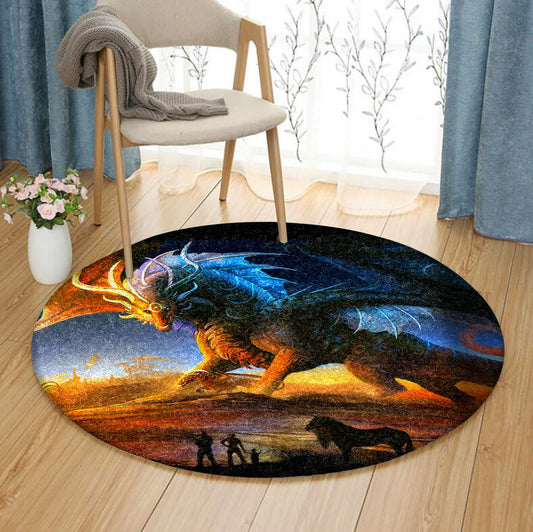 Dragon DD260804RR Round Area Rug