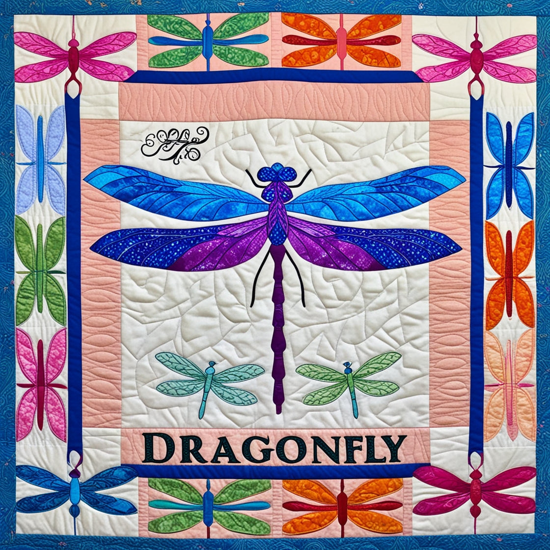 Dragonfly NTA151024099 Quilt Blanket