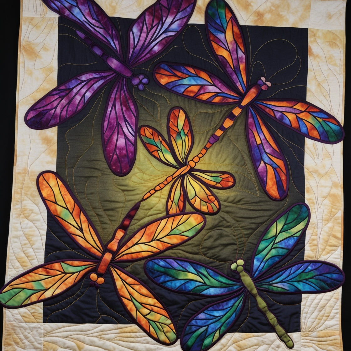 Dragonfly NTA151024106 Quilt Blanket