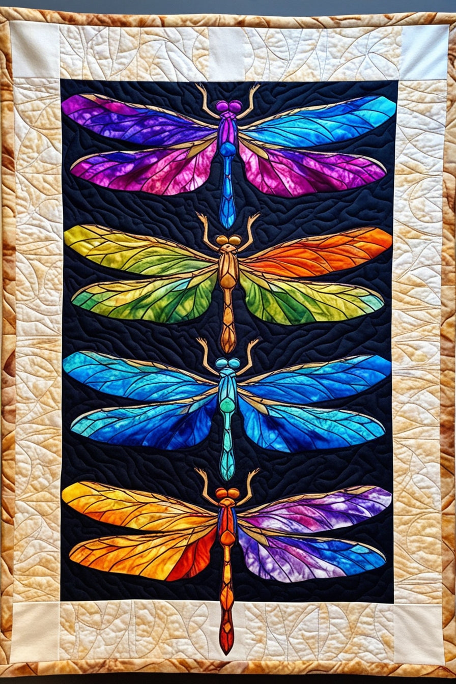 Dragonfly NTA151024108 Quilt Blanket