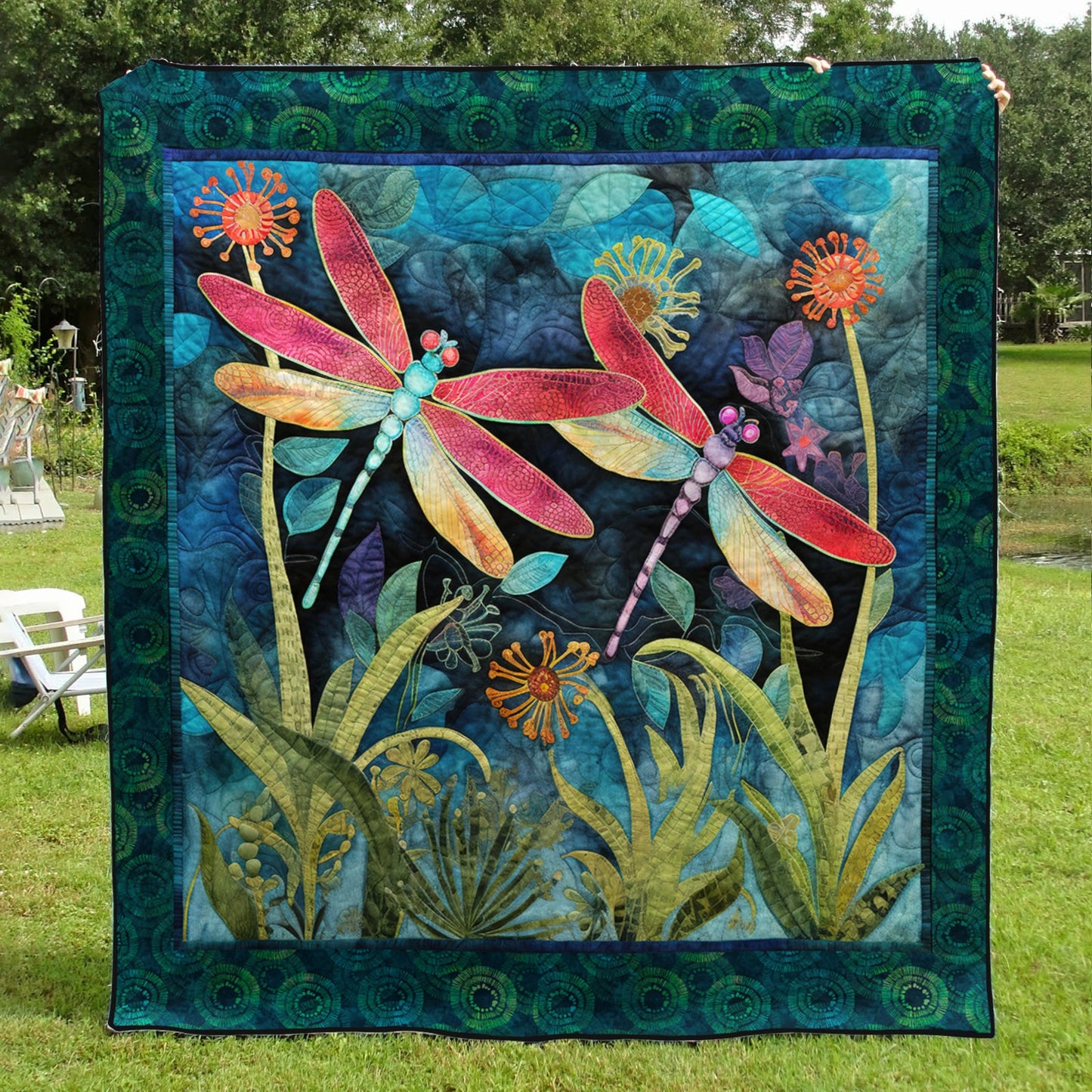 Dragonfly TL13102316 Quilt Blanket