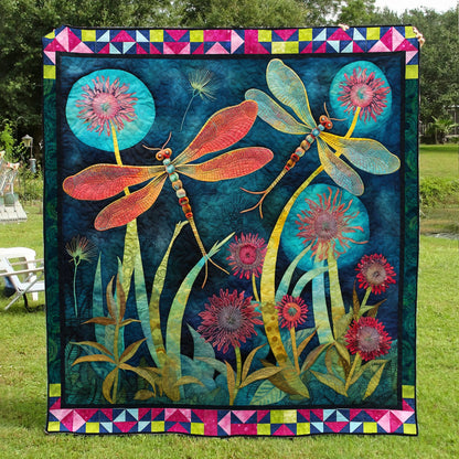 Dragonfly TL13102317 Quilt Blanket