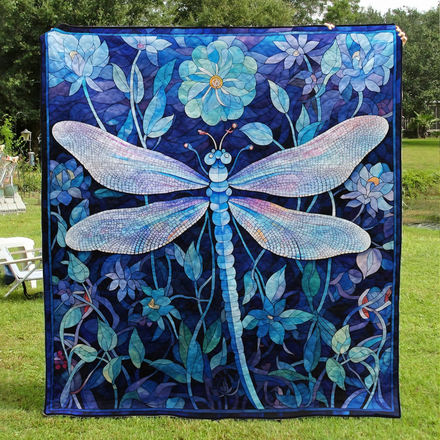 Dragonfly HM10102307 Quilt Blanket