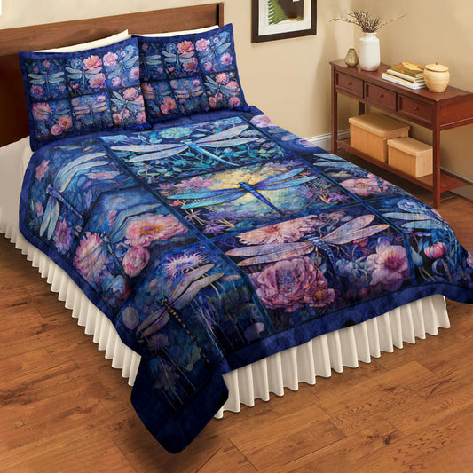 Dragonfly HM09102303QB Quilt Bedding Set