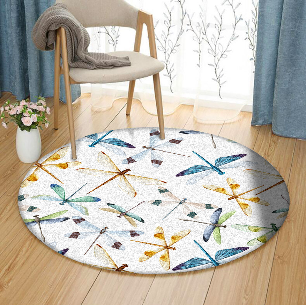 Dragonfly CLA100811 Round Area Rug