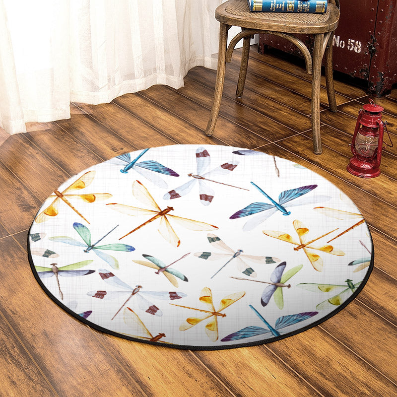 Dragonfly CLA100811 Round Area Rug