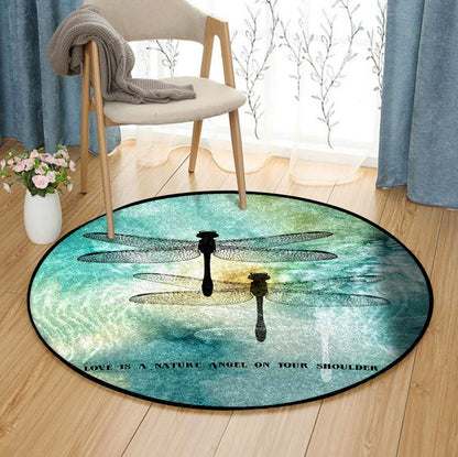 Dragonfly CLA200817 Round Area Rug