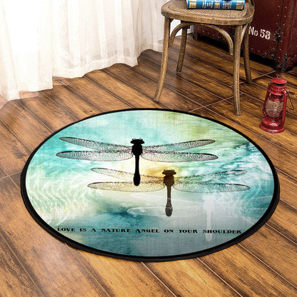 Dragonfly CLA200817 Round Area Rug