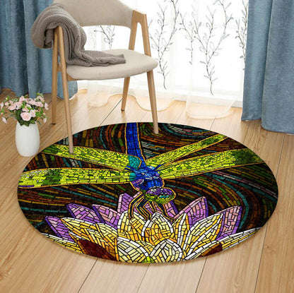 Dragonfly DD130804AA Round Area Rug