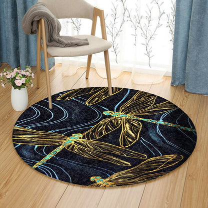 Dragonfly DP040931RR Round Area Rug