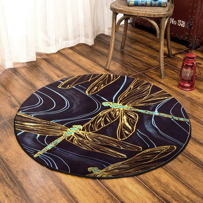 Dragonfly DP040931RR Round Area Rug