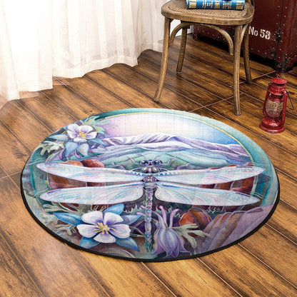 Dragonfly HM310722T Round Area Rug