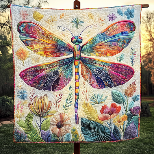 Dragonfly Dreams Quilted Blanket NCU0DK2074