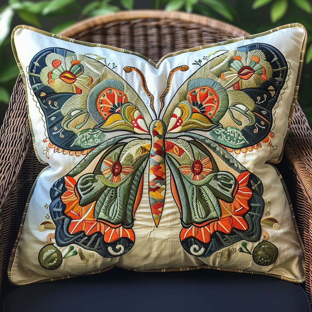 Funda de almohada acolchada Dreamy Butterfly NCU0VL105