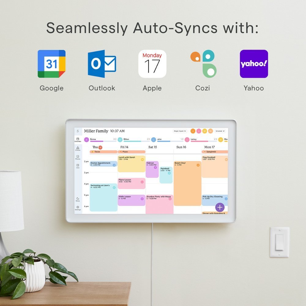 Smart Touchscreen Calendar