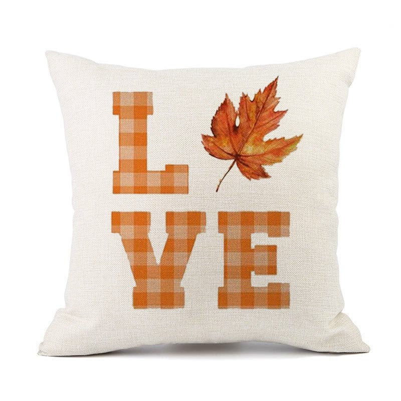 Fall Plaid Cushion Covers