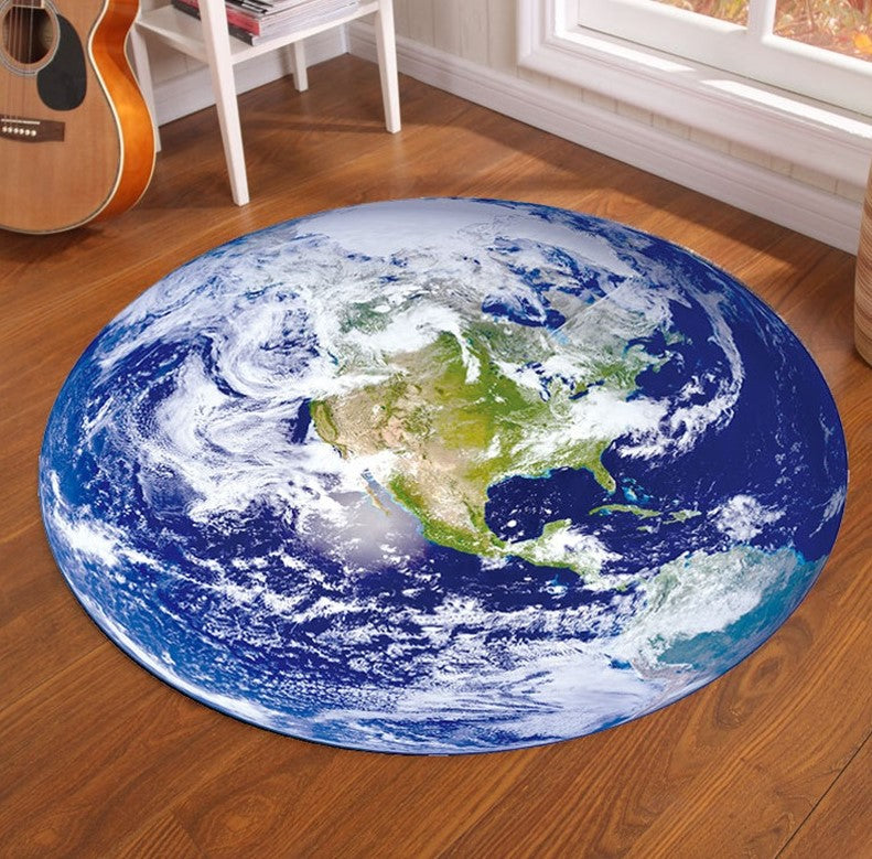 Earth CL300924MDC Round Area Rug