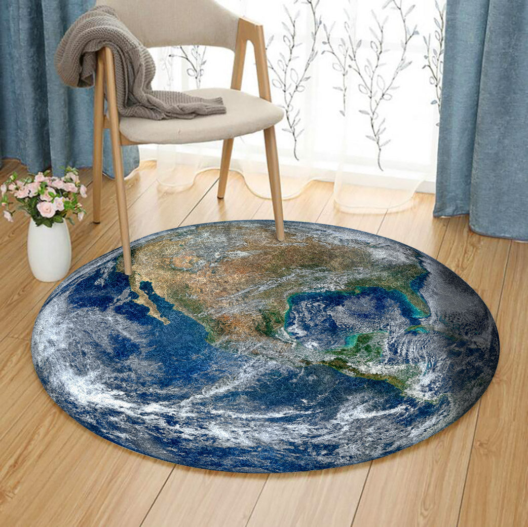 Earth DD240815C Round Area Rug