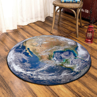 Earth DD240815C Round Area Rug