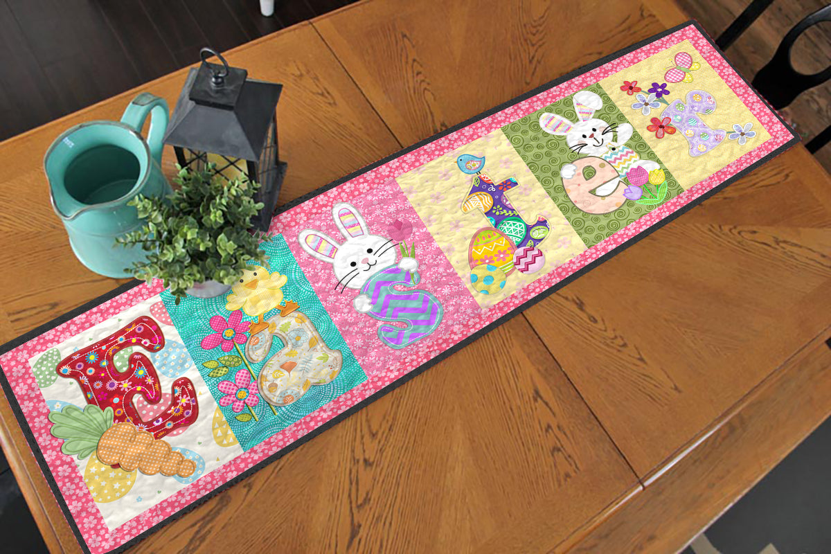 Easter Bunny CLA28122327 Quilted Table Runner