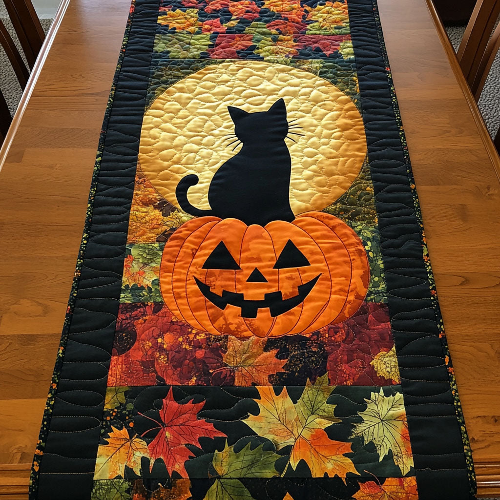 Eerie Enchantment Quilted Table Runner NCU0PT780