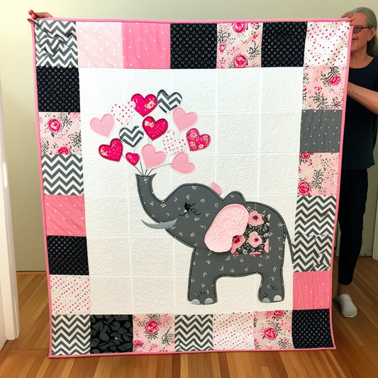 Elephant NTA151024035 Quilt Blanket