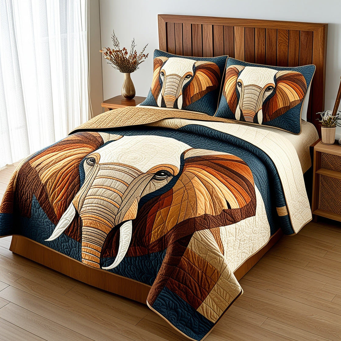 Elephant NTA181024608 Quilt Bedding Set