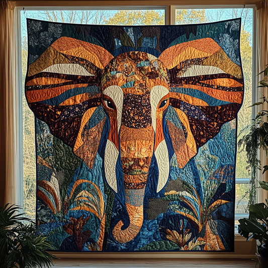 Elephant TAI041124014 Quilt Blanket