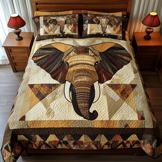 Elephant TAI311024122 Quilt Bedding Set