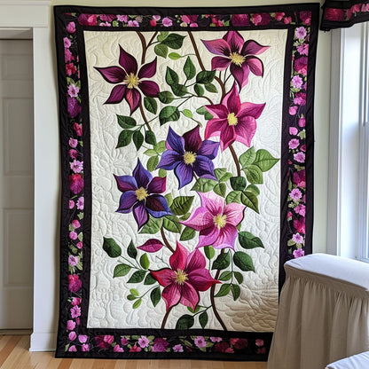 Enchanted Floral Quilted Blanket NCU0TL353