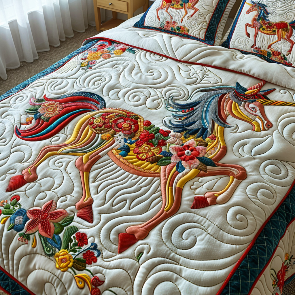 Enchanted Mirage Quilted Bedding Set NCU0DV2285