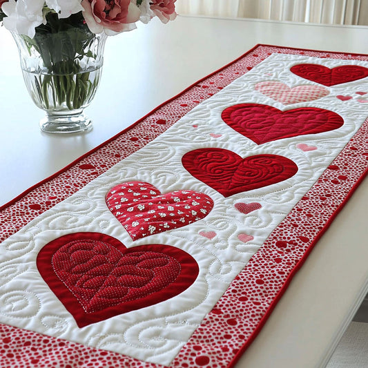 Endless Affection Quilted Table Runner NCU0NT2715