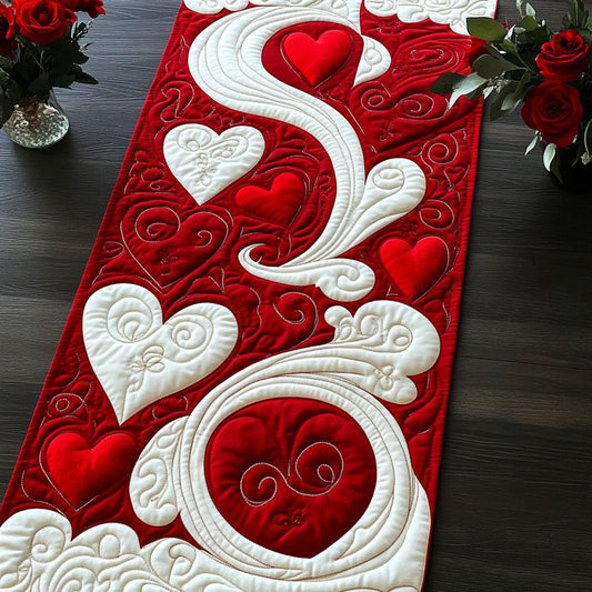 Endless Devotion Quilted Table Runner NCU0PT2915