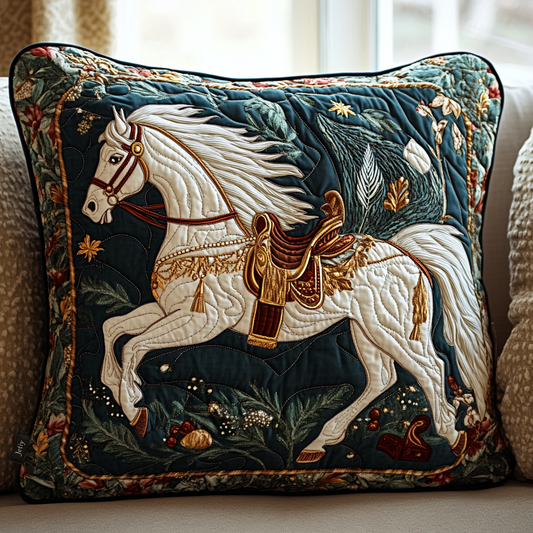 Equestrian Dream Quilted Pillow Case NCU0VH376