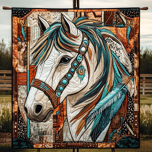 Equine Soul Quilted Blanket NCU0VH1677