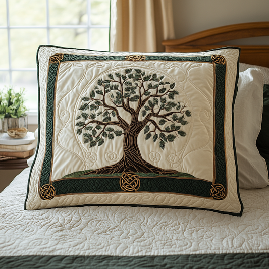 Eternal Roots Quilted Bedding Pillow Case NCU0DV2475