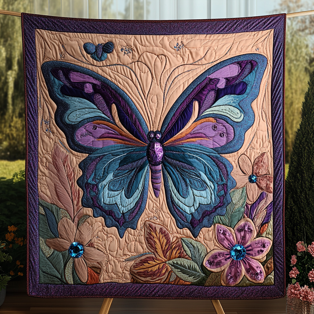 Eternal Wings Quilted Blanket NCU0DK3066