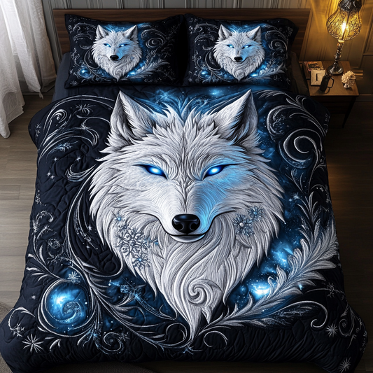 Ethereal Howl 3-Piece Quilted Bedding Set NCU0DK3282