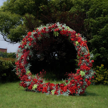 Candice 2023 New Wedding Party Background Floral Arch Decoration