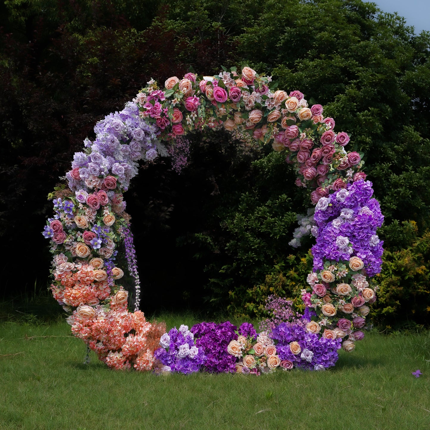 Bridget 2023 New Wedding Party Background Floral Arch Decoration