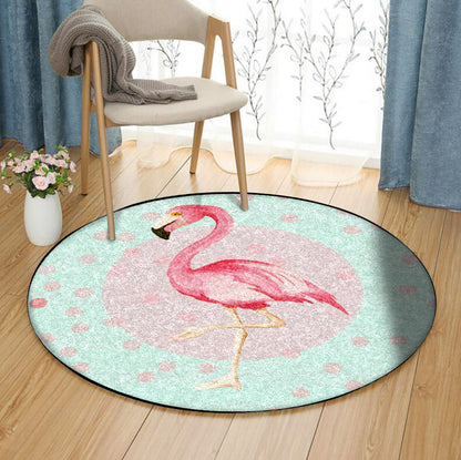 Flamingo CL070811MDC Round Area Rug