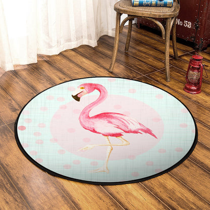 Flamingo CL070811MDC Round Area Rug