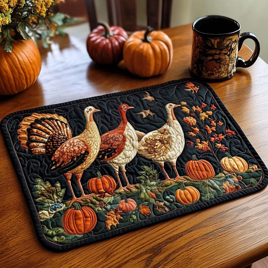 Fall Harvest Stroll Quilted Placemat NCU0NT1446